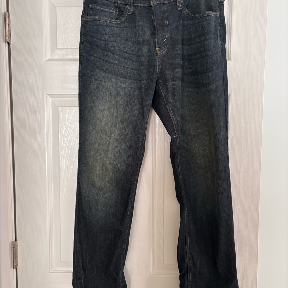 Signature by Levi Strauss Blue Straight Jeans